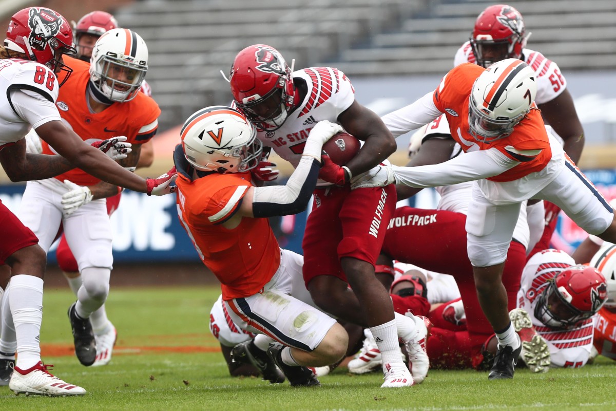 Bam Knight  running through contact against UVa